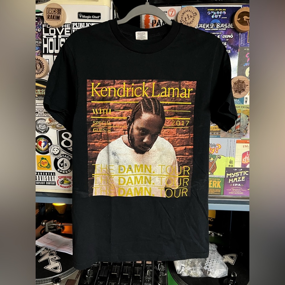 2017 Kendrick Lamar The Damn. Tour Tee
